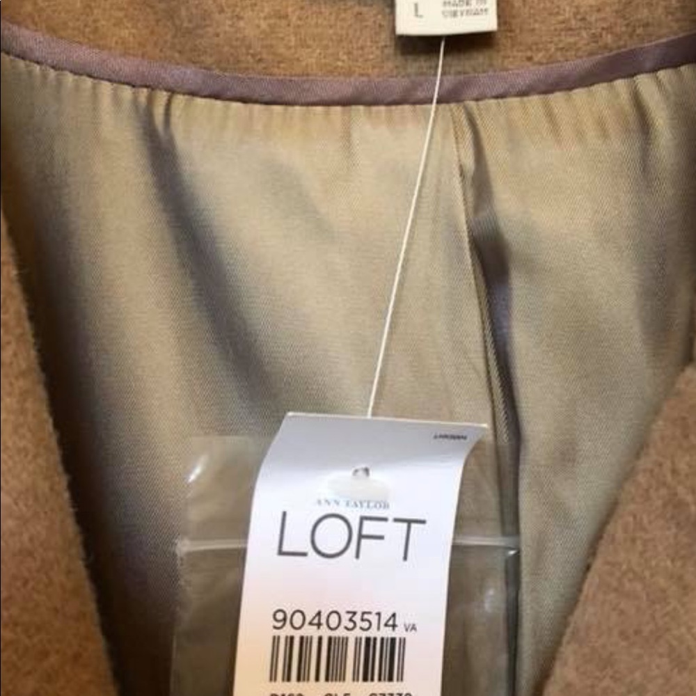 Loft camel color coat